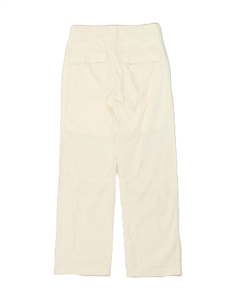 SMOG Mens Straight Chino Trousers XS White | Vintage Smog | Thrift | Second-Hand Smog | Used Clothing | Messina Hembry 