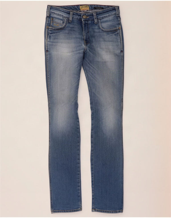 Wrangler Mens Skanders Slim Jeans W32 L34 Blue Cotton