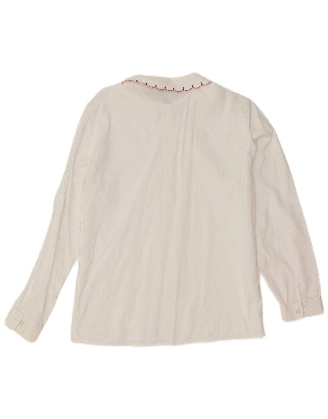 Vintage Womens Shirt IT 46 Large White Cotton