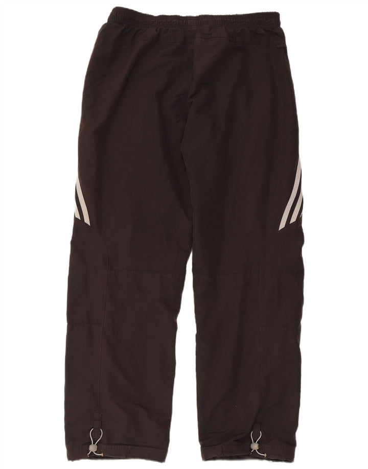 Adidas Mens Tracksuit Trousers Medium Black Polyester