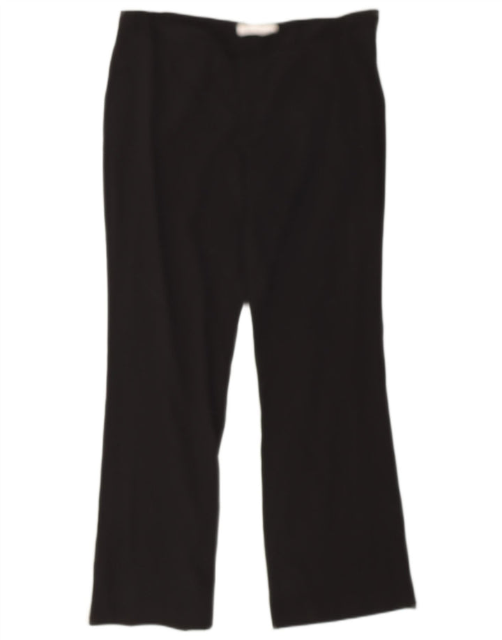 Zara Womens Bootcut Casual Trousers 2XL W42 L31 Black Polyester