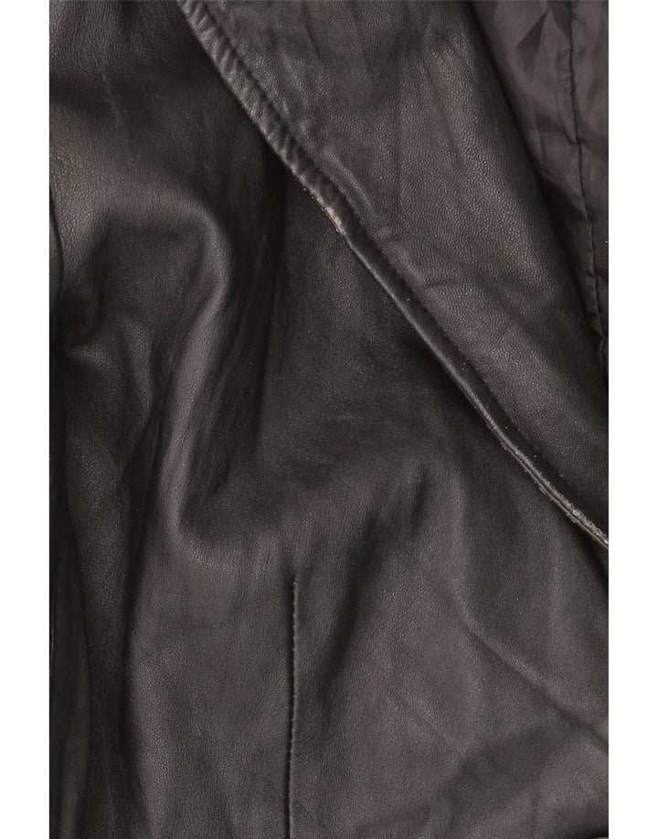 Calvin Klein Jeans Womens 1 Button Blazer Jacket UK 10 Small Black