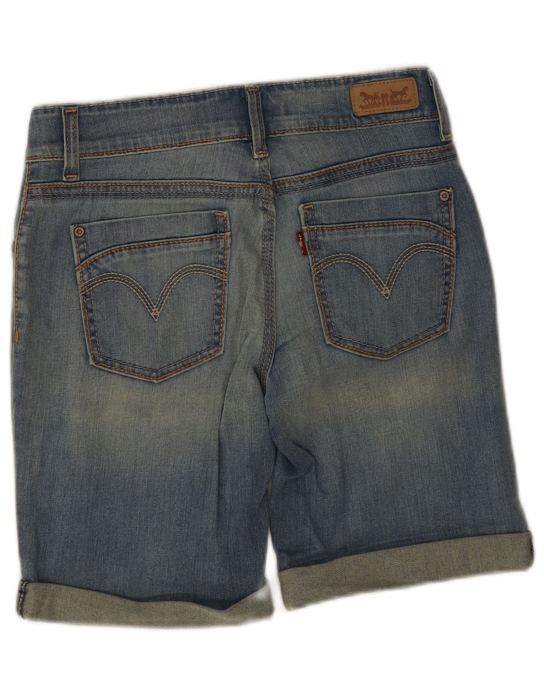 Levi's Womens Denim Shorts US 6 Medium W28  Blue Cotton