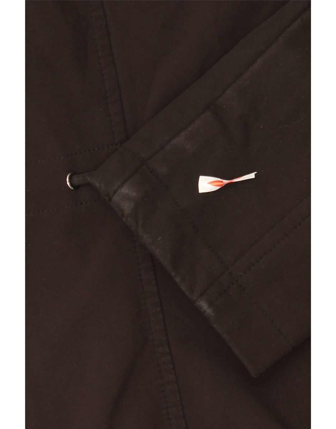 French Connection Womens Hooded Windbreaker Coat UK 10 Small Black
