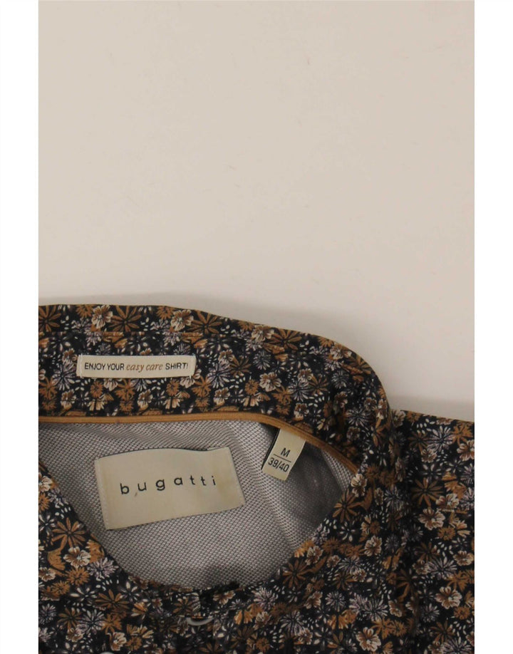 Bugatti Mens Shirt Size 39/40 Medium Multicoloured Floral