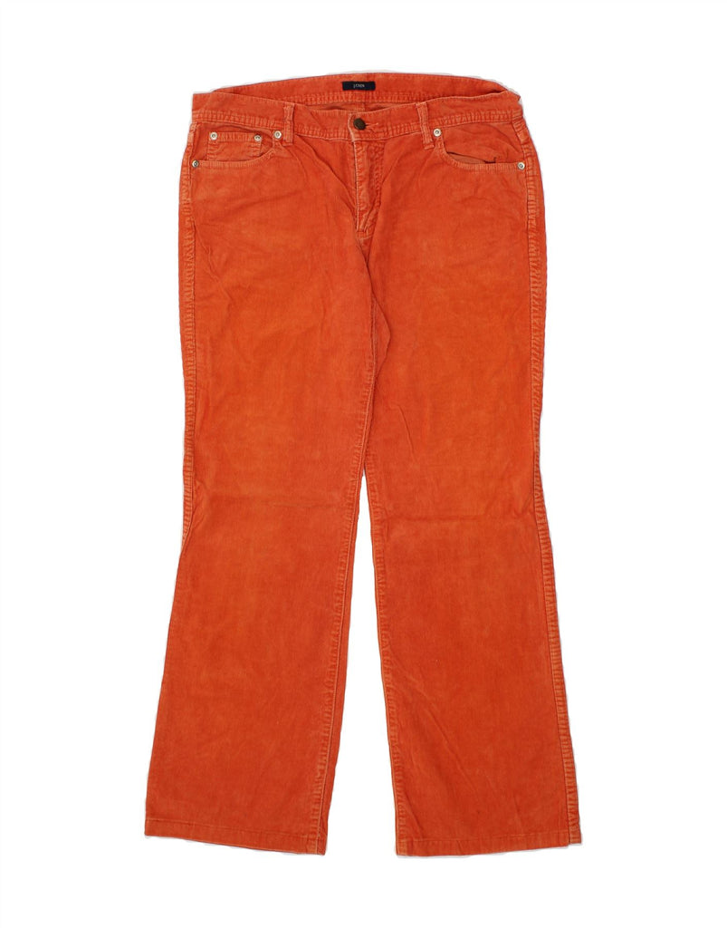 J. CREW Mens Bootcut Corduroy Trousers W32 L29 Orange Vintage J. Crew and Second-Hand J. Crew from Messina Hembry 