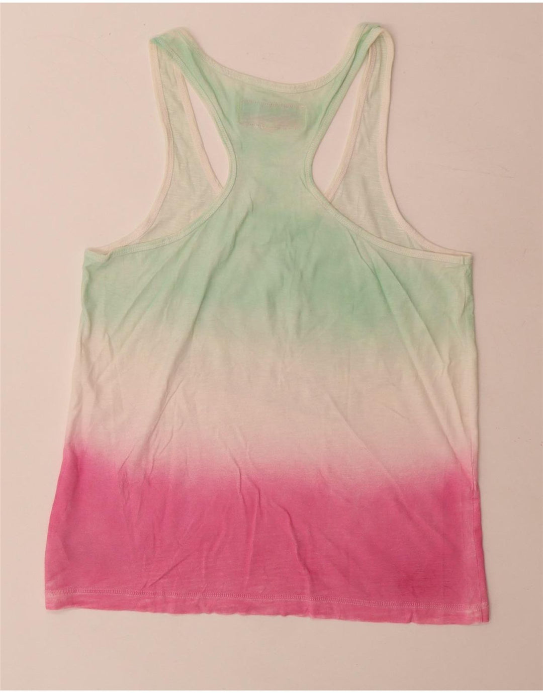 Superdry Womens Graphic T-Shirt Top UK 10 Small Multicoloured Tie Dye