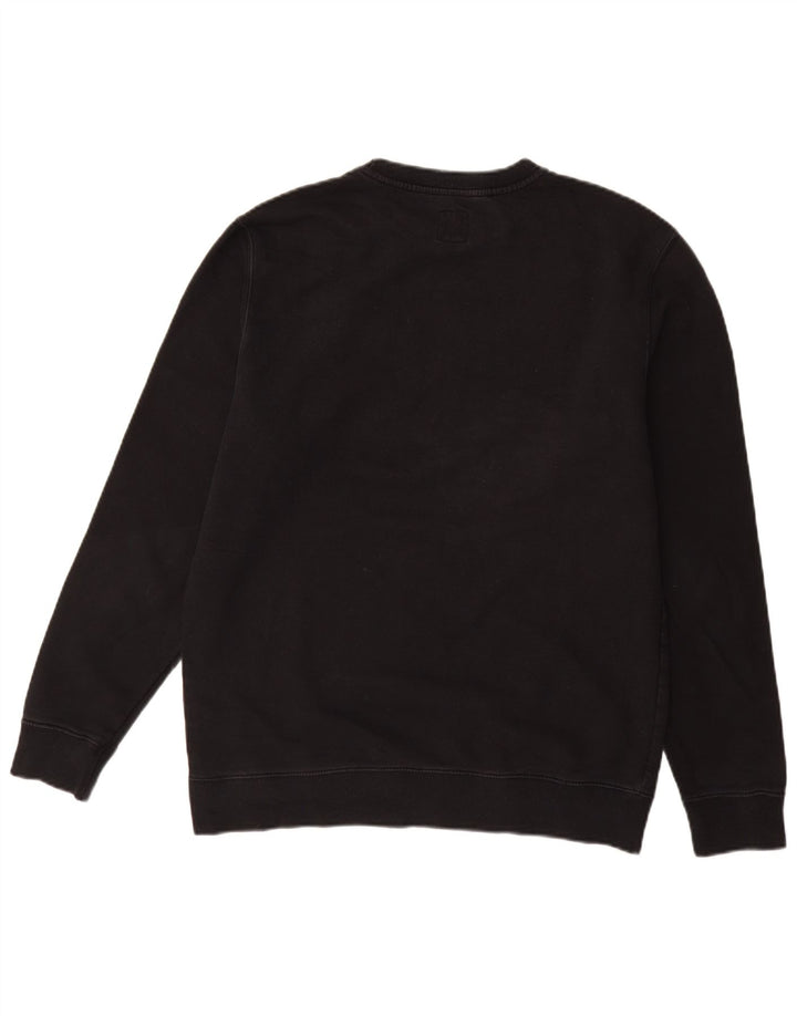 VANS Mens Graphic Sweatshirt Jumper Medium Black Cotton