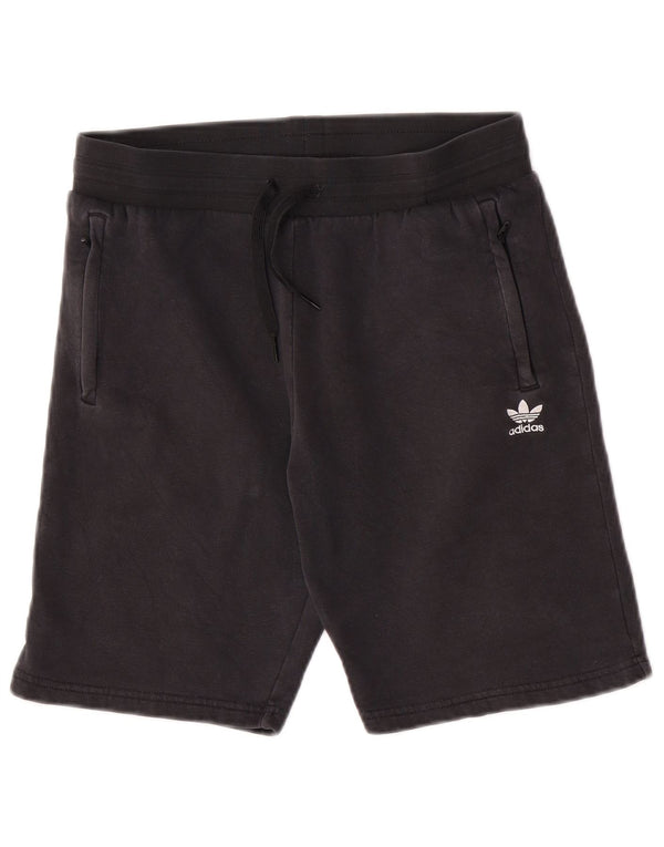 Adidas Boys Sport Shorts 14-15 Years Black Cotton