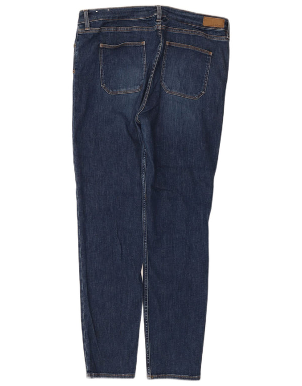 Fat Face Mens Super Skinny Jeans UK 16 Large W36 L28 Blue Cotton