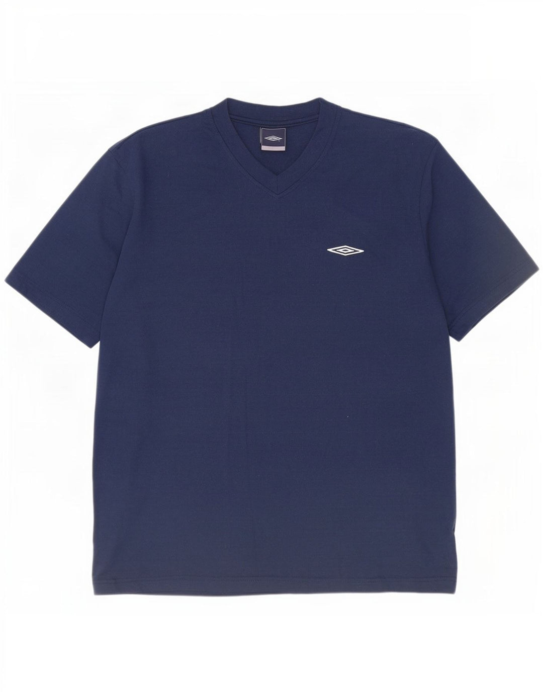 Umbro Mens T-Shirt Top 2XL Navy Blue Polyester