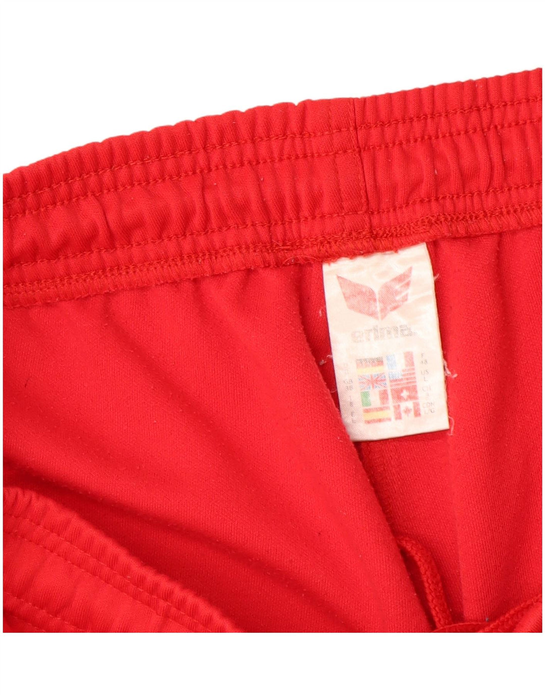 Erima Mens Bermuda Sport Shorts XL  Red Polyester