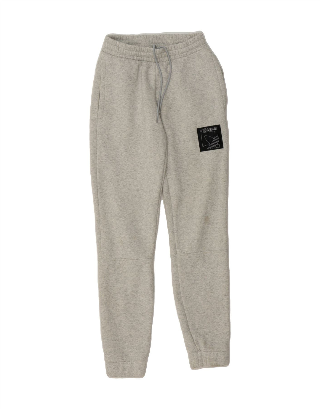 ADIDAS Mens Tracksuit Trousers Joggers XS  Grey Vintage Adidas and Second-Hand Adidas from Messina Hembry 