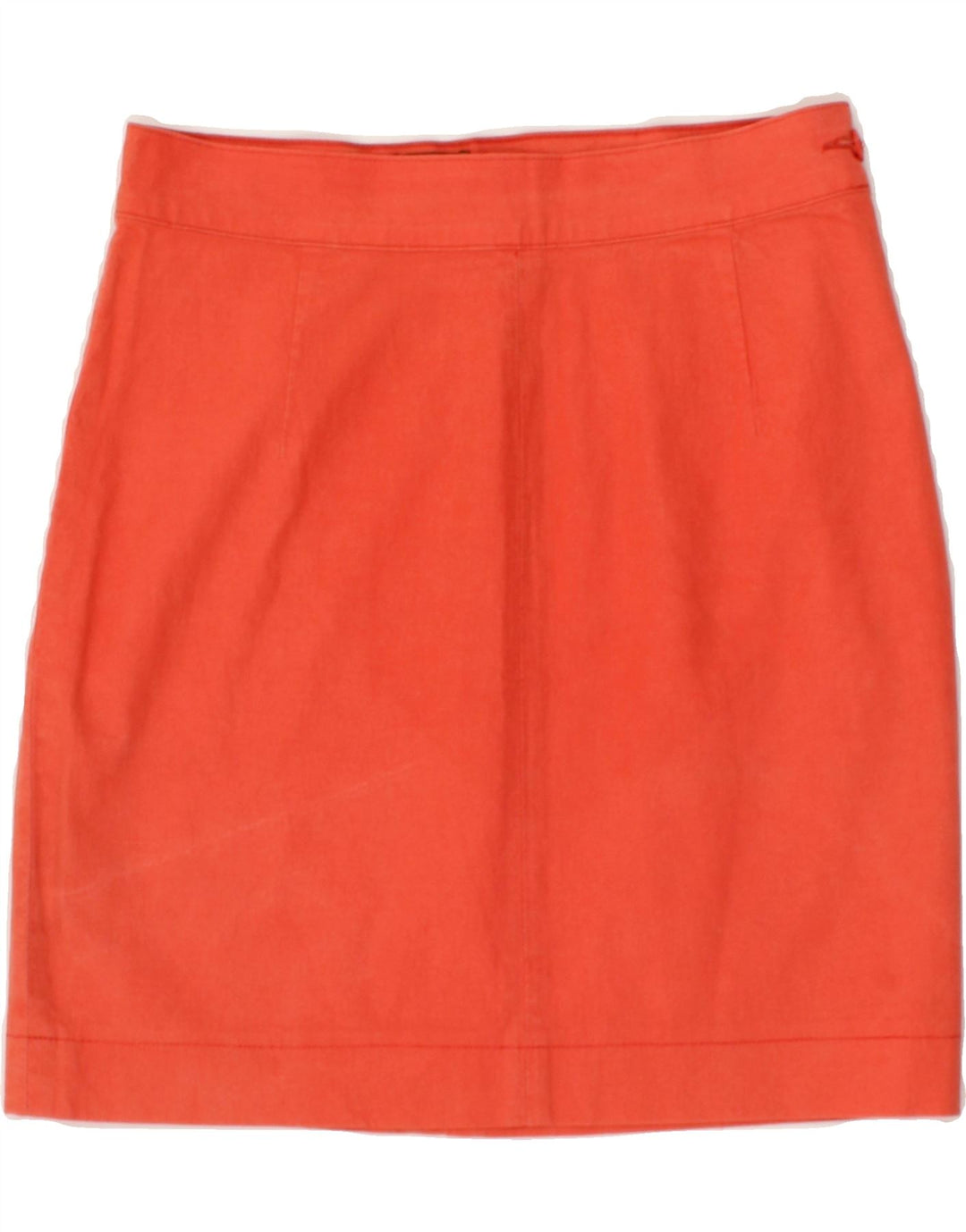 BEST COMPANY Womens Pencil Skirt W30 Medium Orange Cotton Vintage Best Company and Second-Hand Best Company from Messina Hembry 