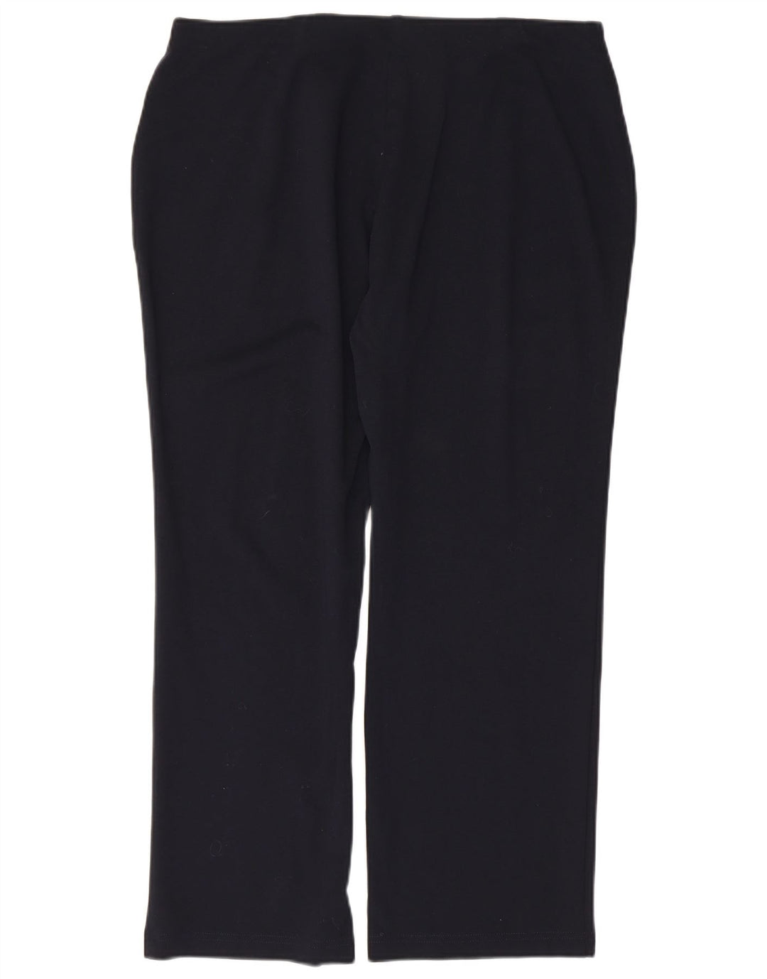 Marks & Spencer Womens Tracksuit Trousers UK 16 Large  Navy Blue Viscose