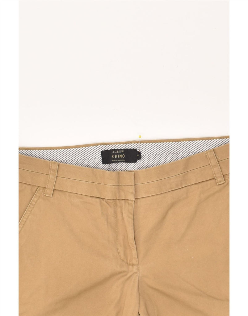 J. CREW Womens Chino Shorts US 6 Medium W32  Beige Cotton | Vintage J. Crew | Thrift | Second-Hand J. Crew | Used Clothing | Messina Hembry 