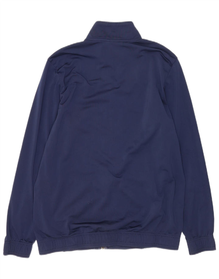 Puma Mens Tracksuit Top Jacket Large Navy Blue Colourblock