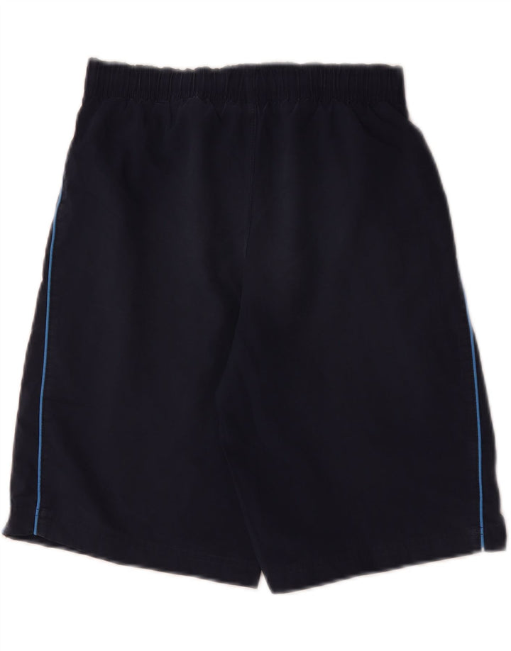 Nike Mens Sport Shorts Medium Navy Blue Striped Polyester