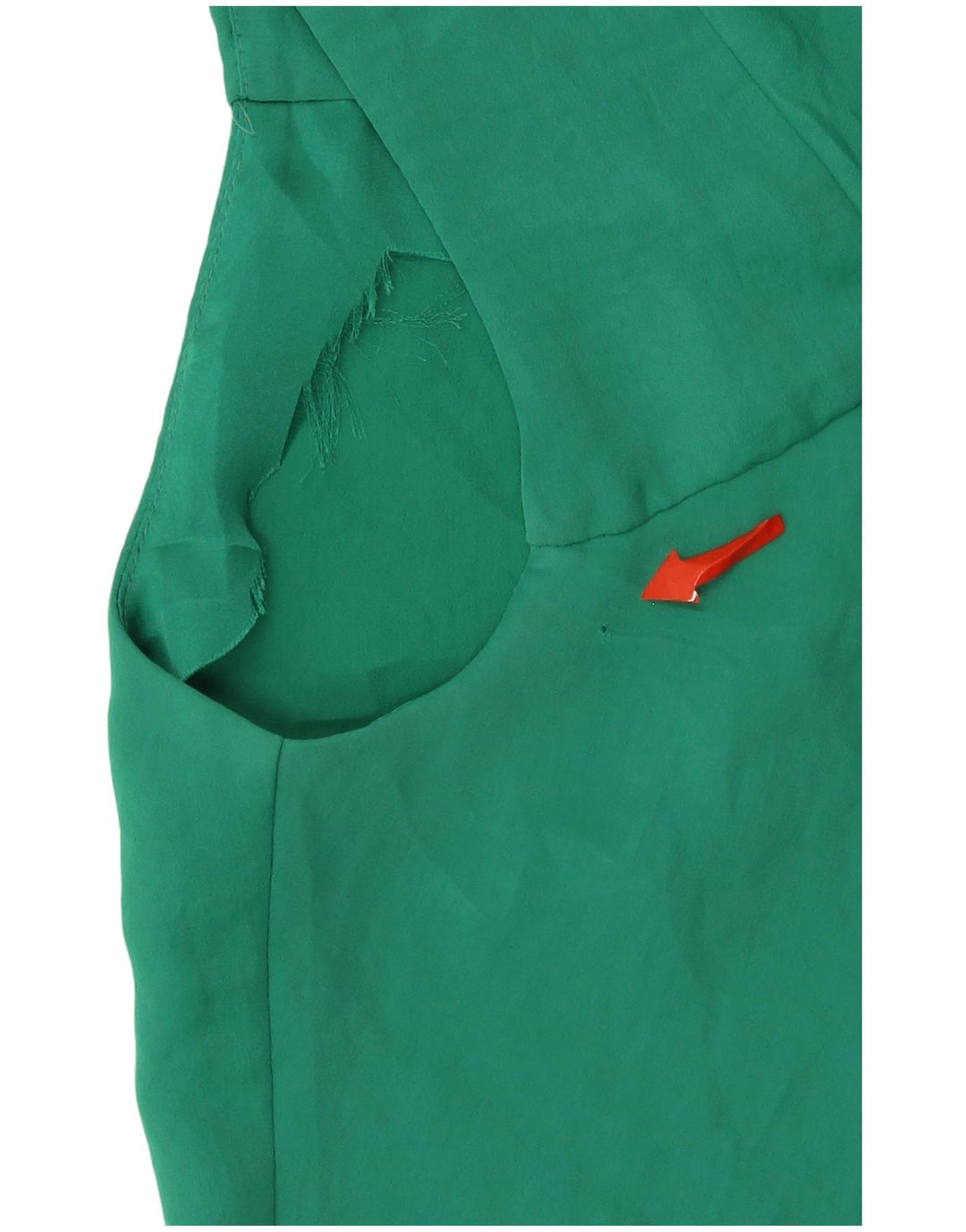 Zara Womens Sleeveless Shift Dress UK 14 Medium Green