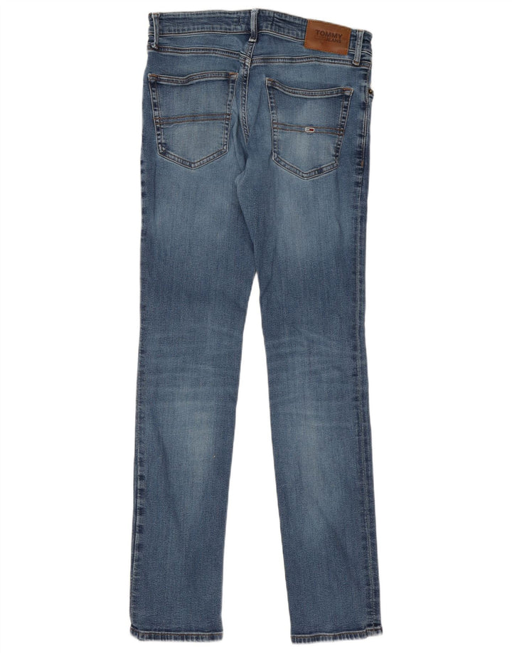Tommy Hilfiger Mens Slim Jeans W31 L32 Blue Cotton
