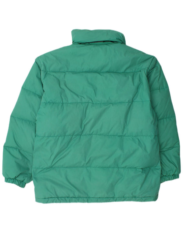 Ciesse Piumini Mens Hooded Padded Jacket IT 52 Large Green Polyester Modern