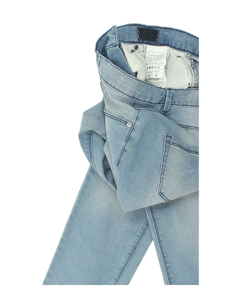 BENETTON Girls Skinny Jeans 10-11 Years XL W25 L26 Blue Cotton | Vintage Benetton | Thrift | Second-Hand Benetton | Used Clothing | Messina Hembry 