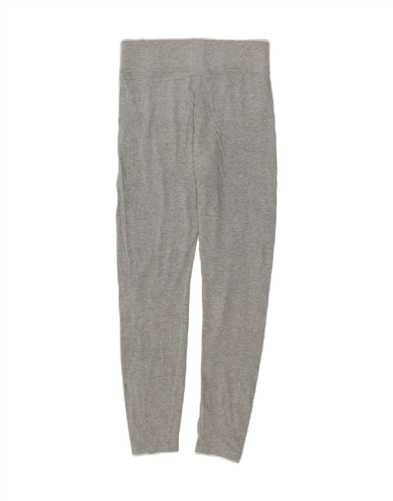 NIKE Womens Graphic Leggings UK 8 Small  Grey Colourblock Cotton Vintage Nike and Second-Hand Nike from Messina Hembry 