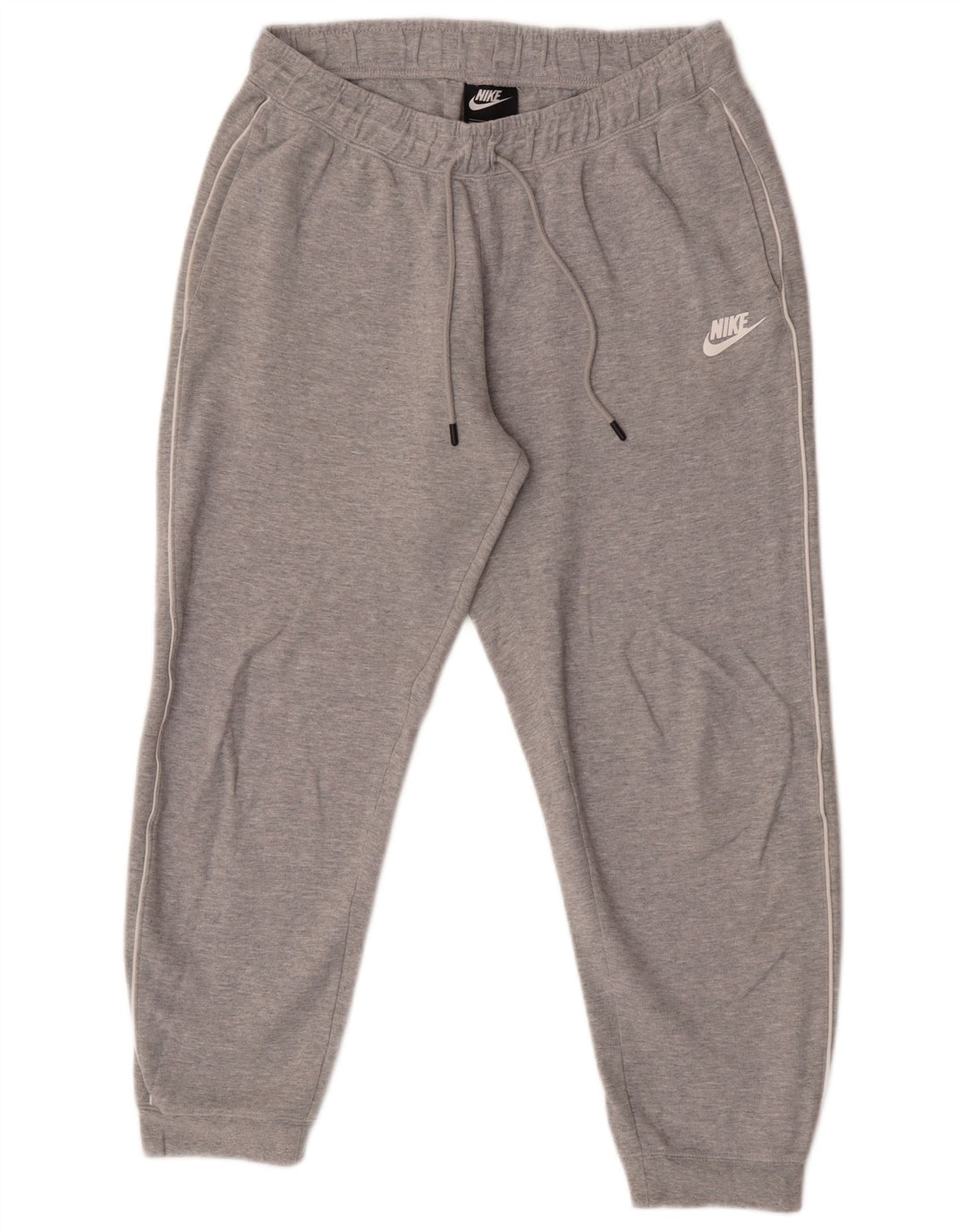 Nike Mens Tracksuit Trousers Joggers Medium  Grey Flecked Cotton