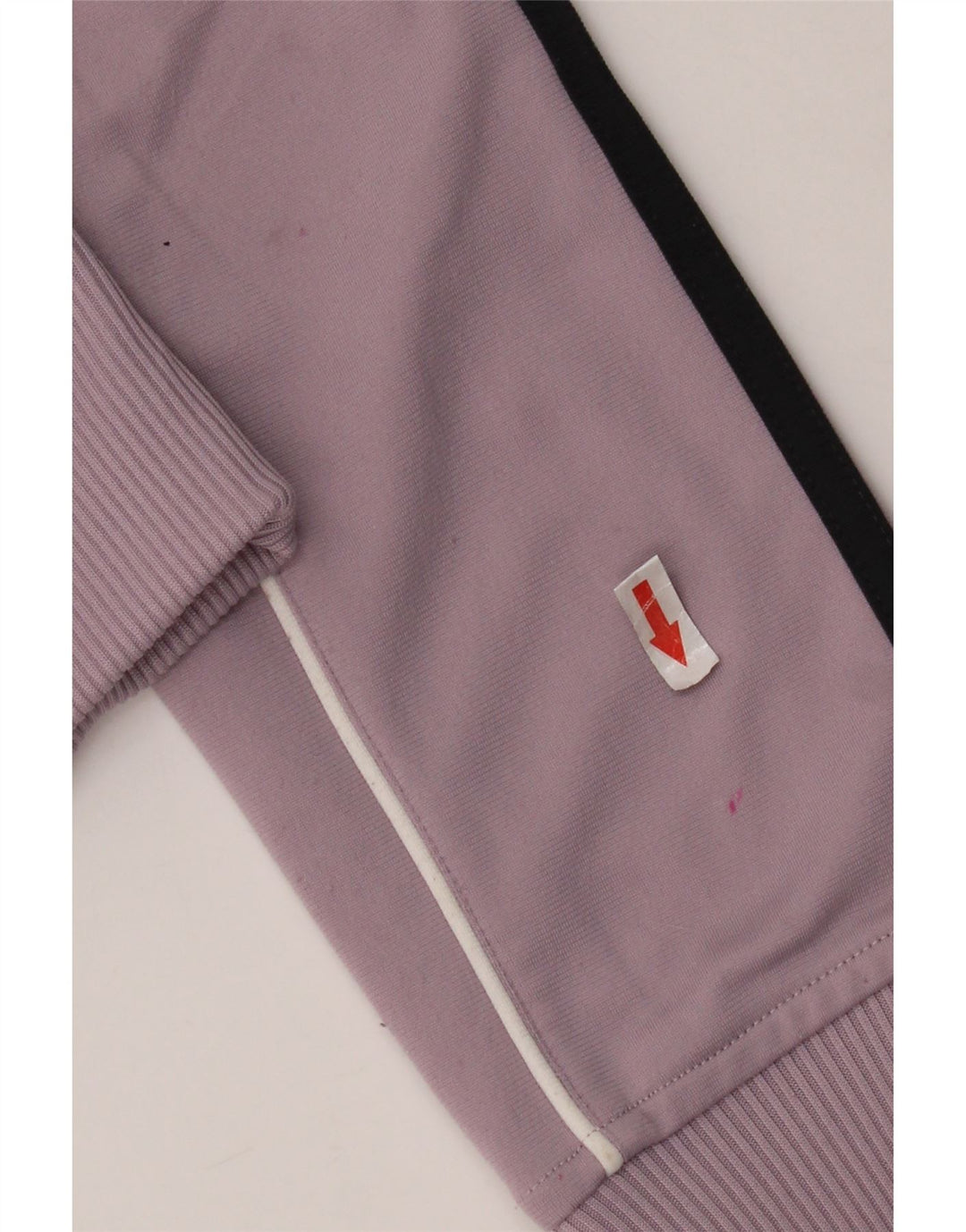 Adidas Girls Tracksuit Top Jacket 13-14 Years Purple Polyester