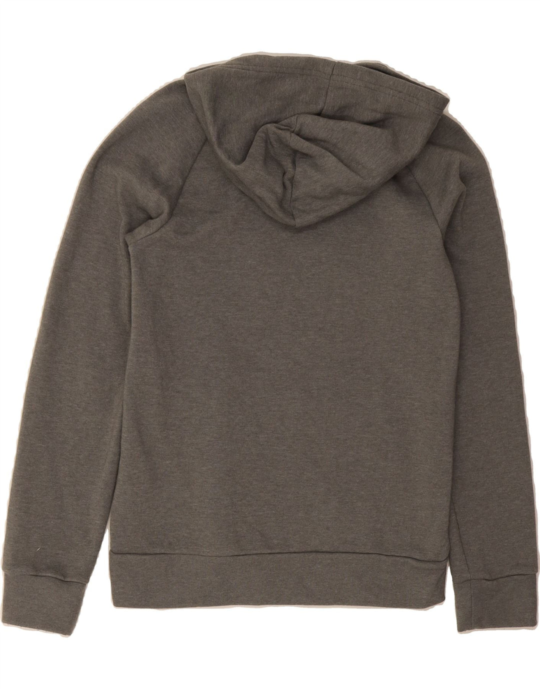 UNDER ARMOUR Girls Hoodie Jumper 11-12 Years Grey Cotton Vintage Under Armour and Second-Hand Under Armour from Messina Hembry 