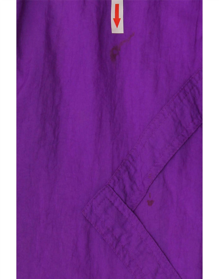 Rodeo Mens Tracksuit Top Jacket UK 44 XL Purple Nylon