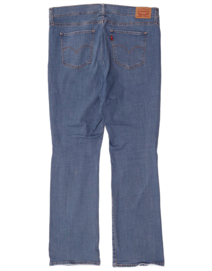 Levi's Womens 315 Shaping Bootcut Jeans W33 L32 Blue Cotton