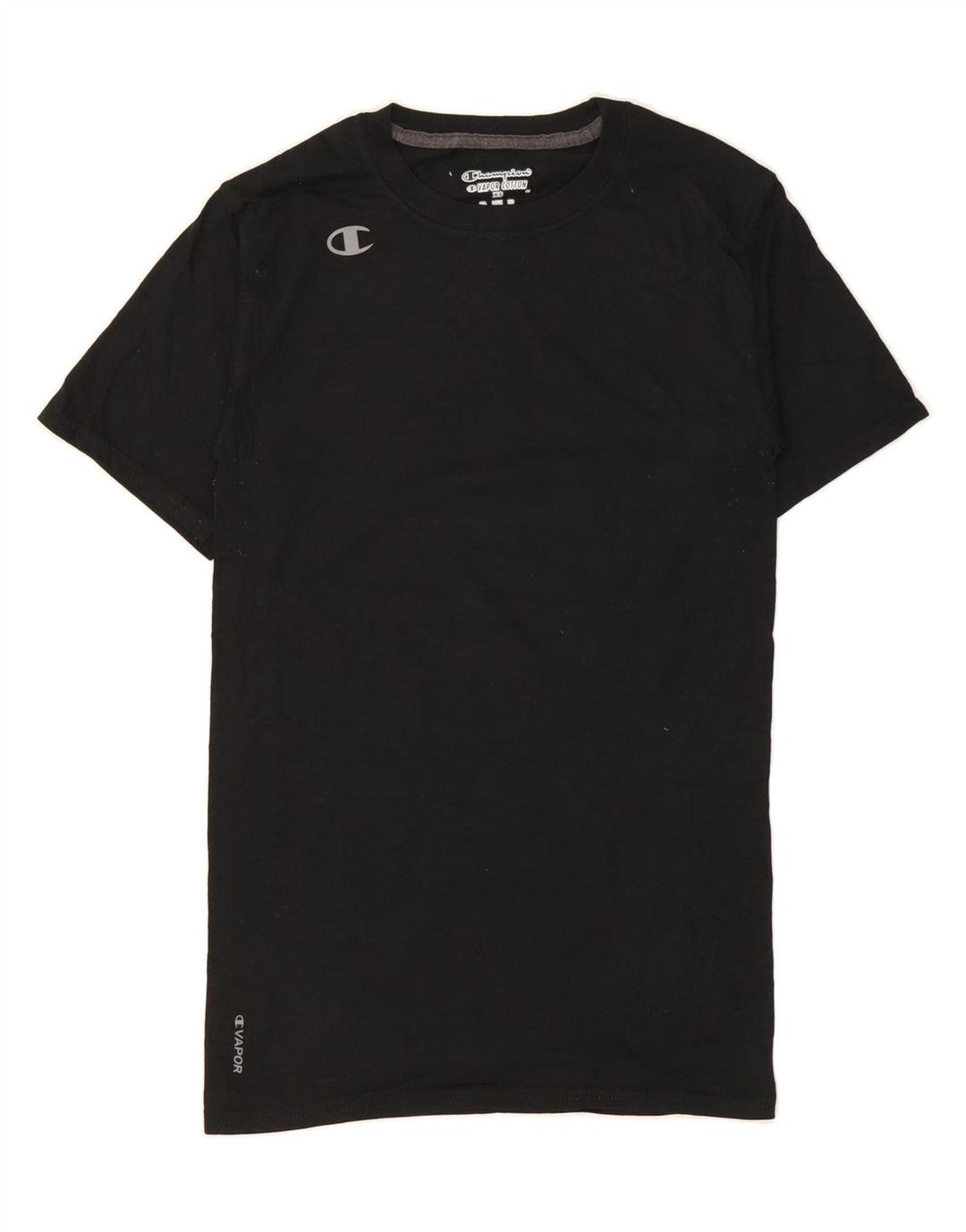 CHAMPION Womens T-Shirt Top UK 6 XS Black Vintage Champion and Second-Hand Champion from Messina Hembry 