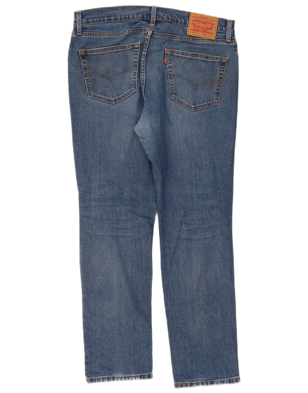 Levi's Mens 511 Slim Jeans W34 L30 Blue Cotton