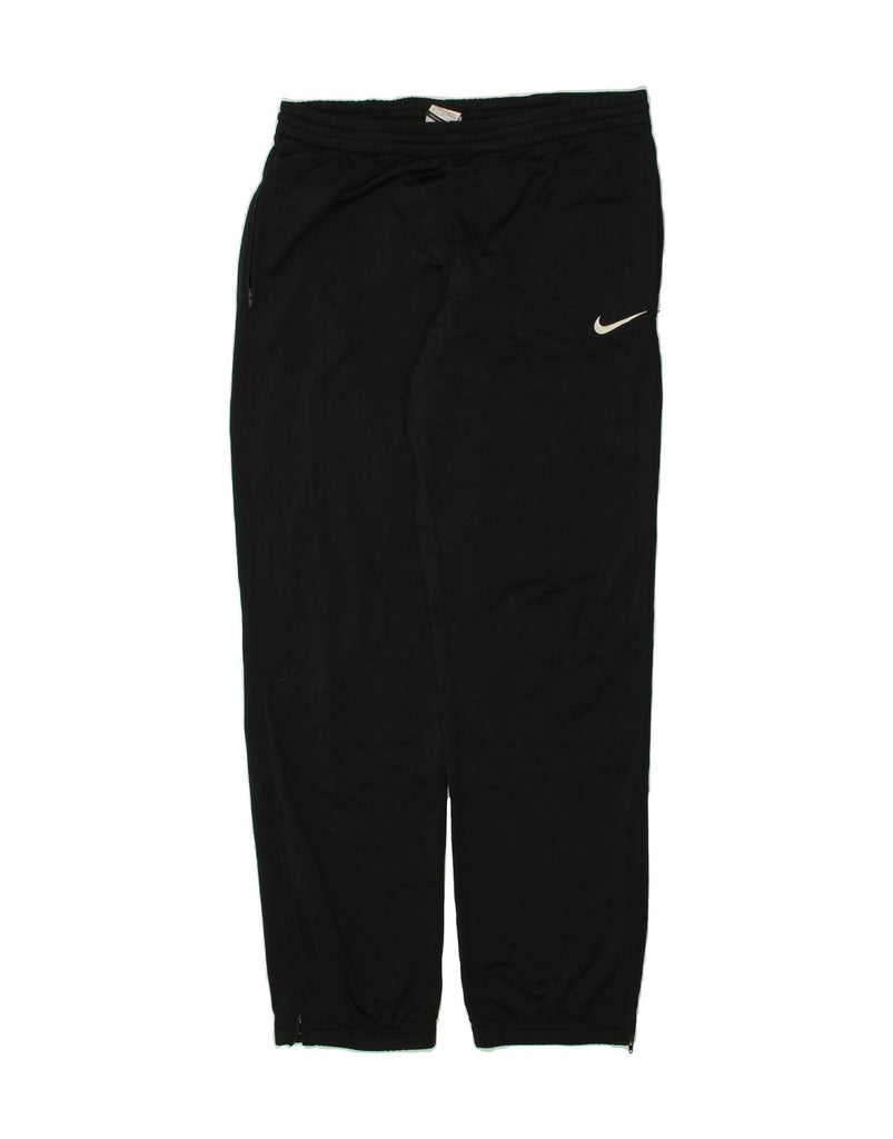 NIKE Mens Tracksuit Trousers Joggers Small Black Polyester | Vintage Nike | Thrift | Second-Hand Nike | Used Clothing | Messina Hembry 