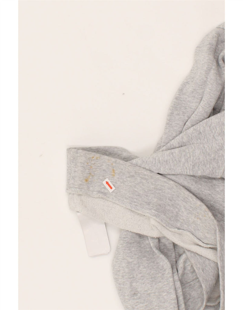 PUMA Womens Zip Neck Sweatshirt Jumper UK 14 Medium Grey Cotton Vintage Puma and Second-Hand Puma from Messina Hembry 