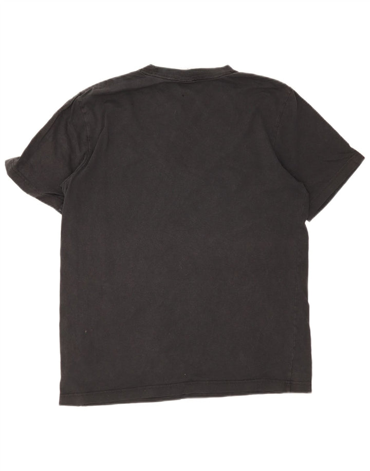 Nike Mens Graphic T-Shirt Top Medium Black Cotton