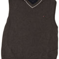 Tommy Hilfiger Mens Vest Tank Top Large Grey Cotton