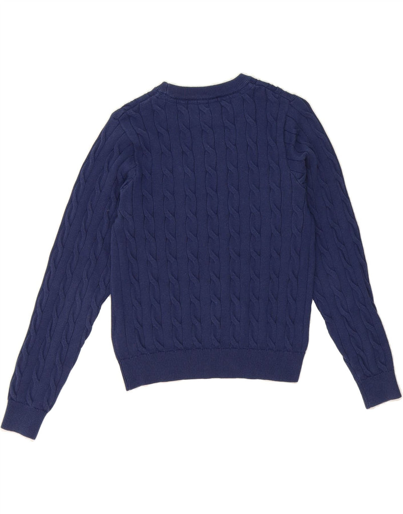 U.S. POLO ASSN. Boys Crew Neck Jumper Sweater 12-13 Years Navy Blue Vintage U.S. Polo Assn. and Second-Hand U.S. Polo Assn. from Messina Hembry 