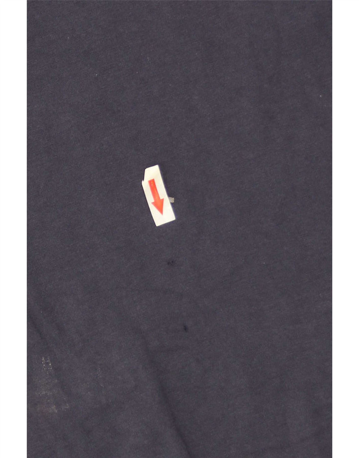 Puma Mens T-Shirt Top Large Navy Blue Cotton