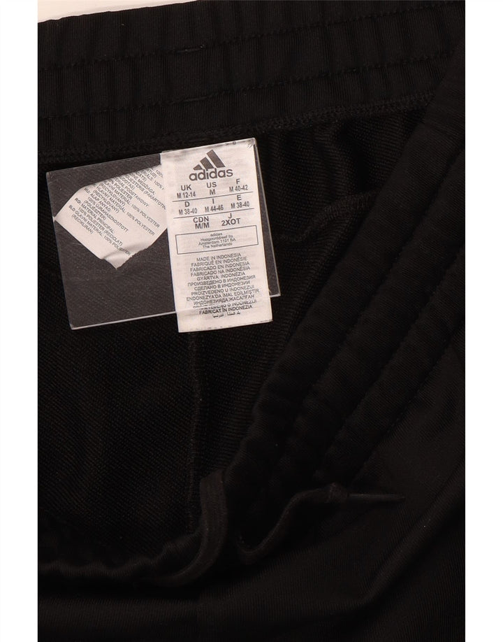 Adidas Womens Tracksuit Trousers Joggers UK 12/14 Medium  Black Polyester