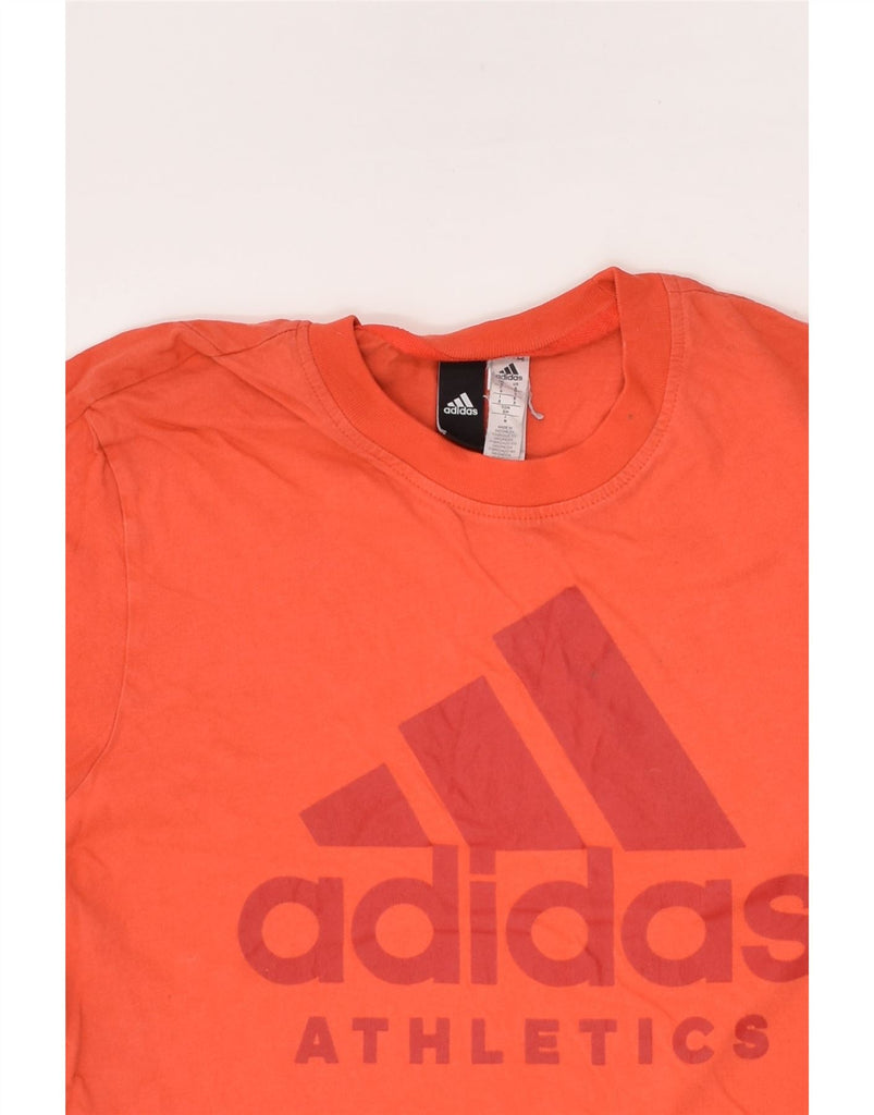 ADIDAS Mens Graphic T-Shirt Top Small Red Cotton | Vintage Adidas | Thrift | Second-Hand Adidas | Used Clothing | Messina Hembry 