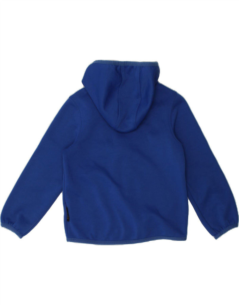 JACK WOLFSKIN Boys Zip Hoodie Sweater 5-6 Years Blue Polyester | Vintage Jack Wolfskin | Thrift | Second-Hand Jack Wolfskin | Used Clothing | Messina Hembry 