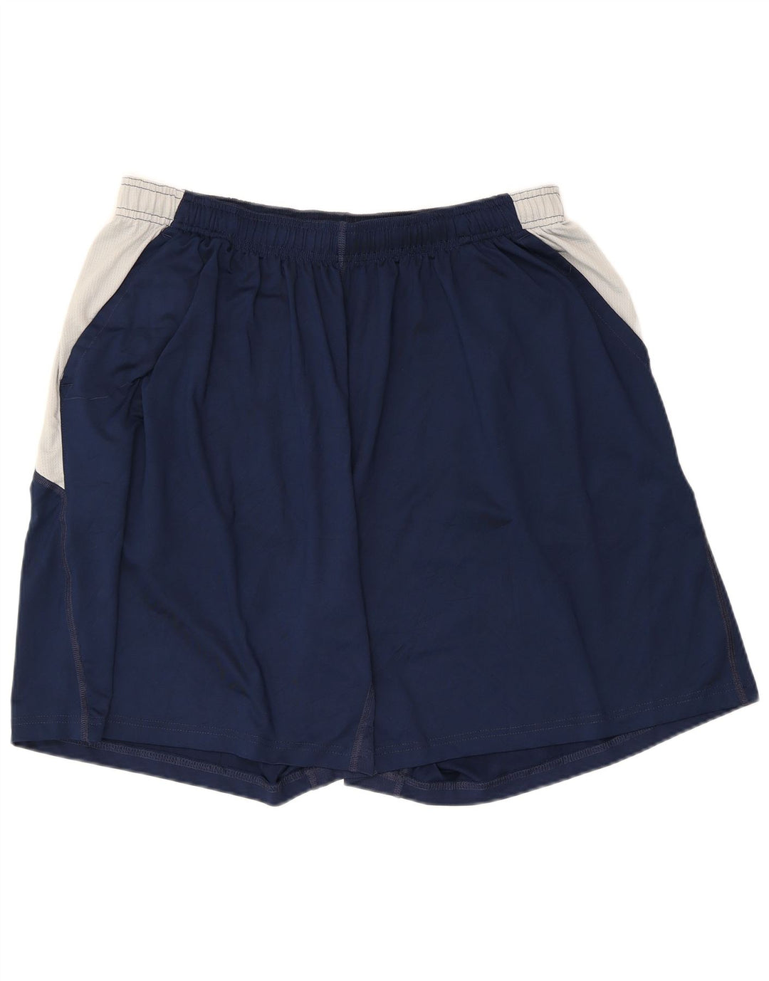 Russell Athletic Mens Sport Shorts 2XL  Navy Blue Colourblock Polyester