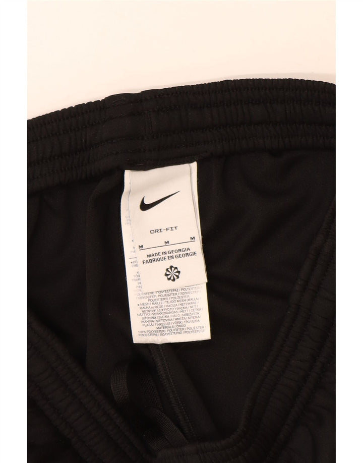 Nike Mens Dri Fit Tracksuit Trousers Medium  Black Polyester