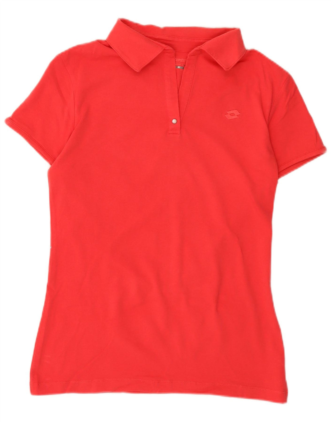 LOTTO Womens Polo Shirt UK 20 2XL Red Cotton