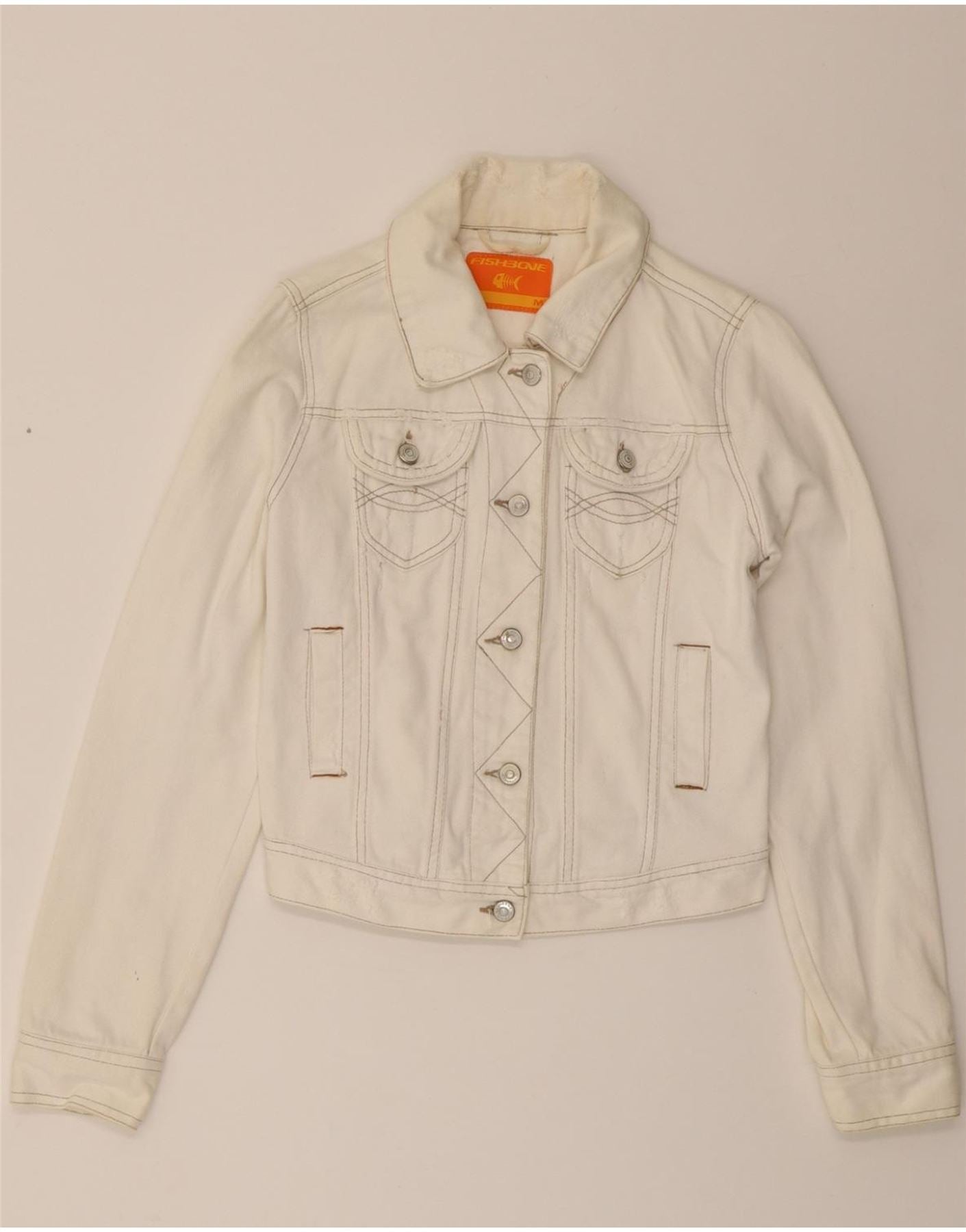 Damenjacke Fishbone Lederjacke Damen FISHBONE Damen Crop