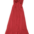 BELSOIE Womens One Shoulder Dress UK 12 Medium  Red