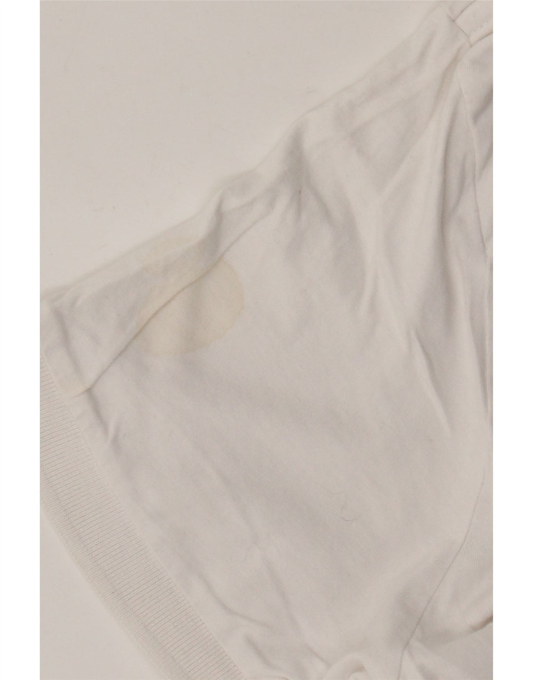 French Connection Mens Polo Shirt XL White Cotton