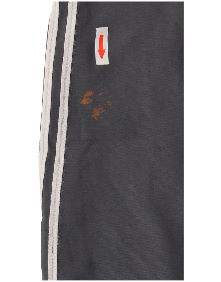 Adidas Womens Straight Capri Trousers UK 16 Large Navy Blue Polyester